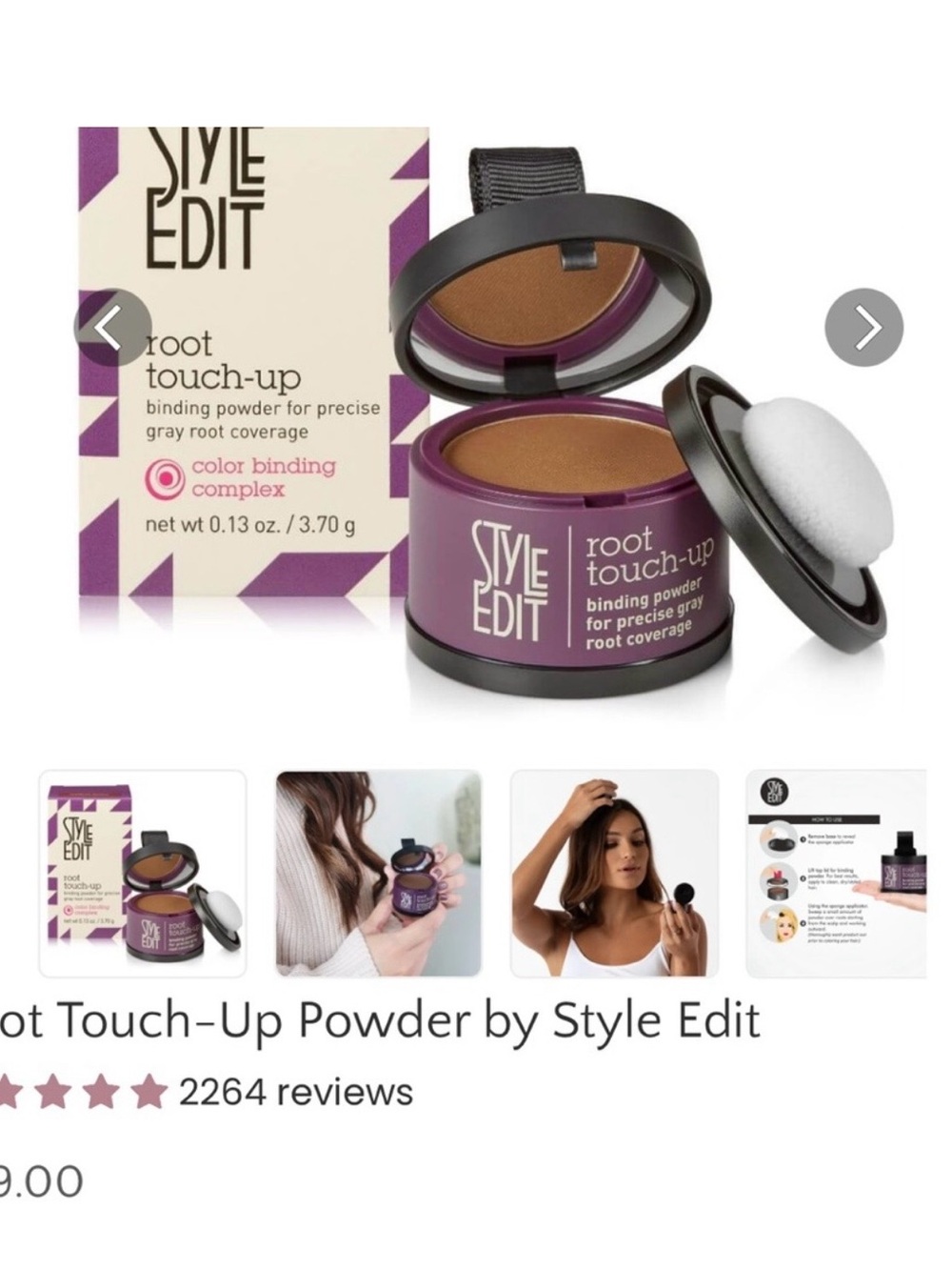 Root Dark Brown Touch-Up Powder – Gray Root Coverage